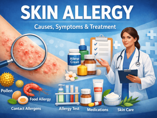 Skin Allergy: Causes, Clinical Features, Diagnosis, and General Treatment