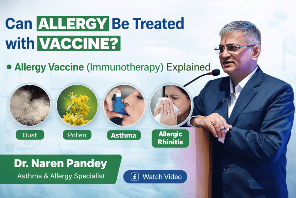 Dr Naren Pandey allergy vaccine treatment in Kolkata – allergy immunotherapy specialist doctor in Kolkata