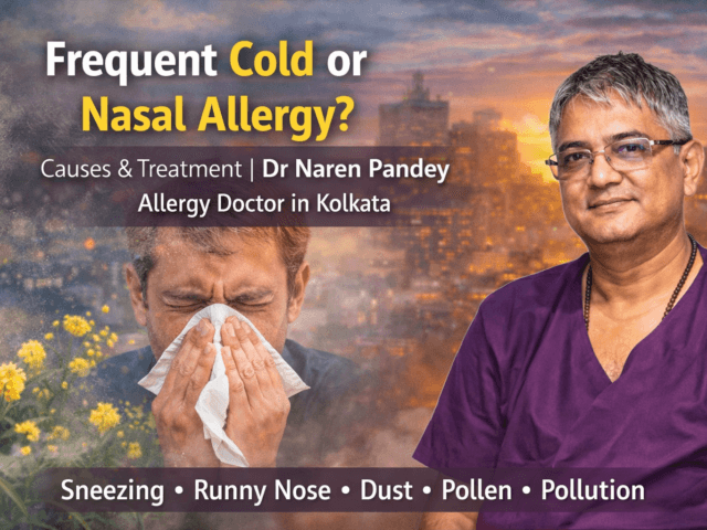 Frequent Cold or Nasal Allergy? Causes, Symptoms and Treatment Expert Advice by Dr Naren Pandey – Allergy Doctor in Kolkata