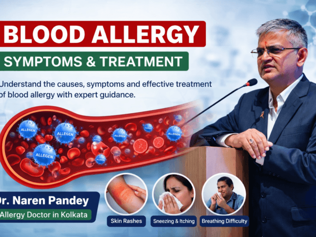 Blood Allergy: Causes, Symptoms and Treatment Clinical Guide by Dr Naren Pandey – Allergy Doctor in Kolkata