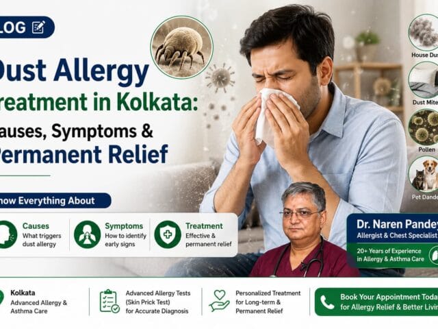 Dust Allergy Treatment in Kolkata: Causes, Symptoms & Permanent Relief | Dr. Naren Pandey