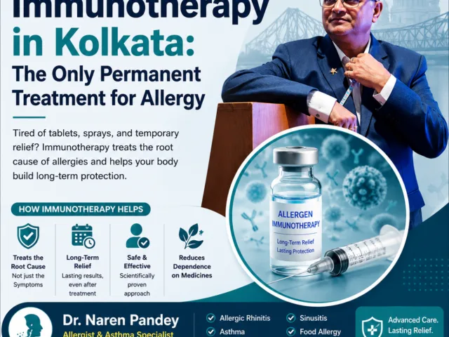 Immunotherapy in Kolkata: The Only Permanent Treatment for Allergy | Dr. Naren Pandey
